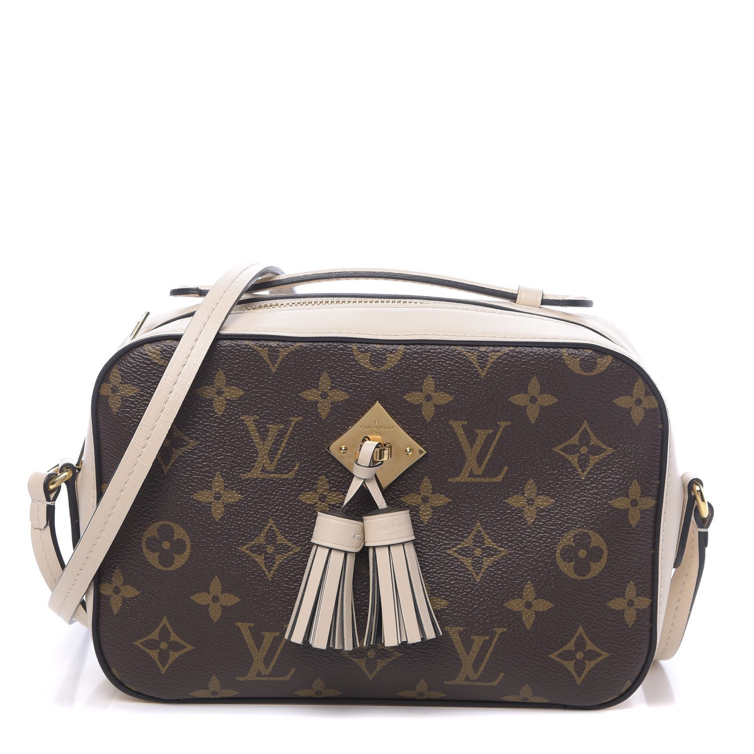 Louis Vuitton Monogram Saintonge Creme 1 of 9