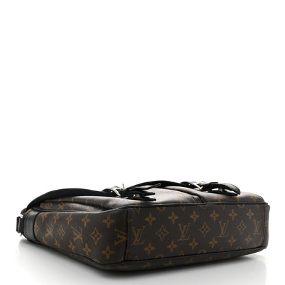 Louis Vuitton Monogram Macassar Christopher Messenger 4 of 10