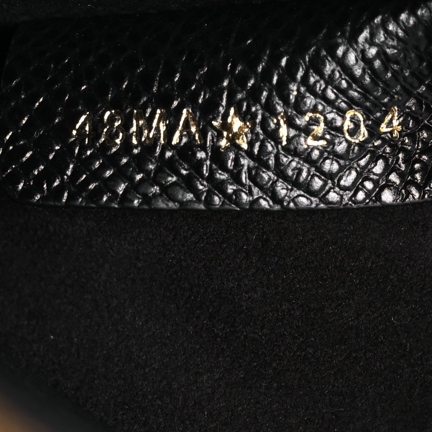 Christian Dior Grained Calfskin Caro Double Pouch Black 8 of 11