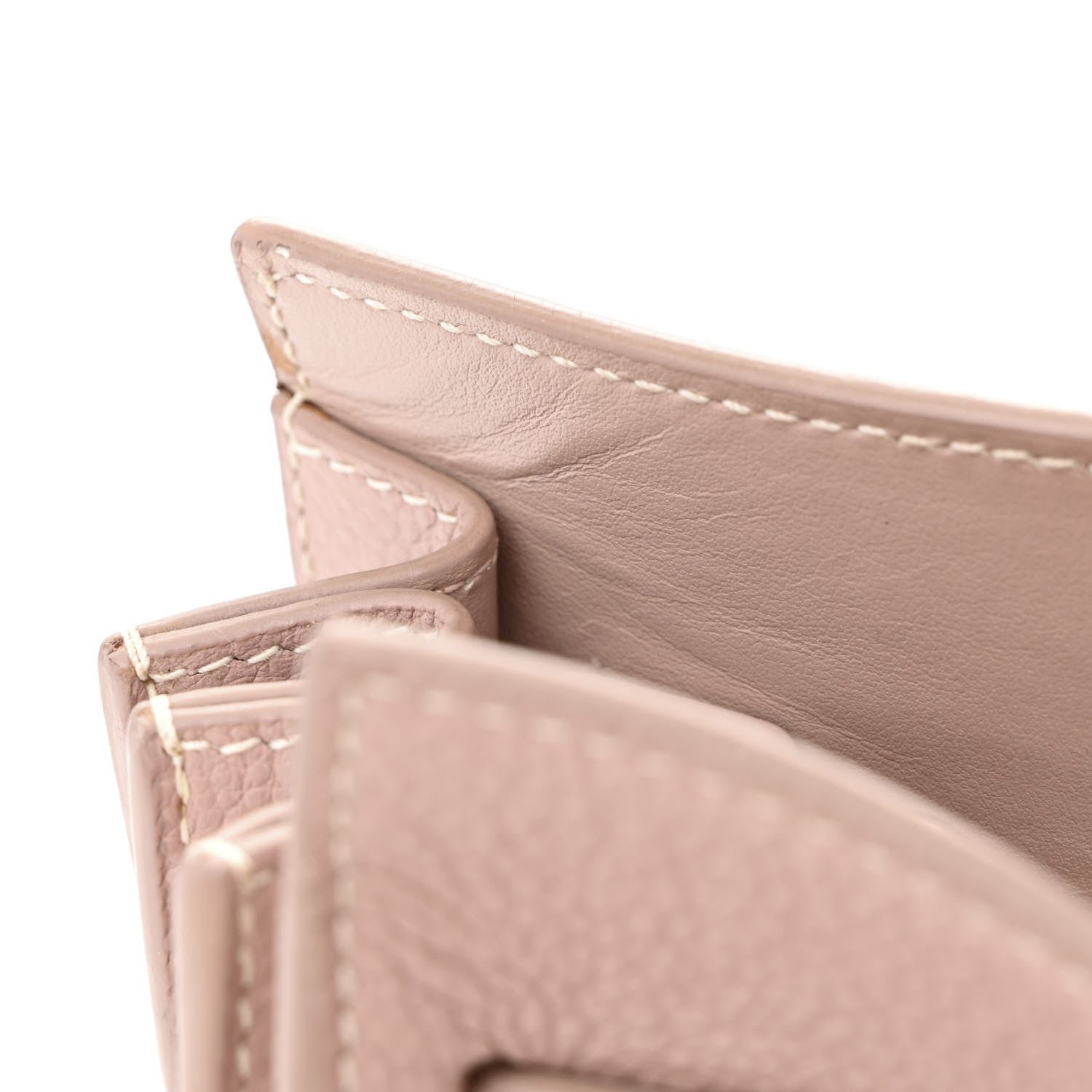 Saint Laurent Grained Calfskin Topstich Baby Sac De Jour Antique Rose 19 of 19