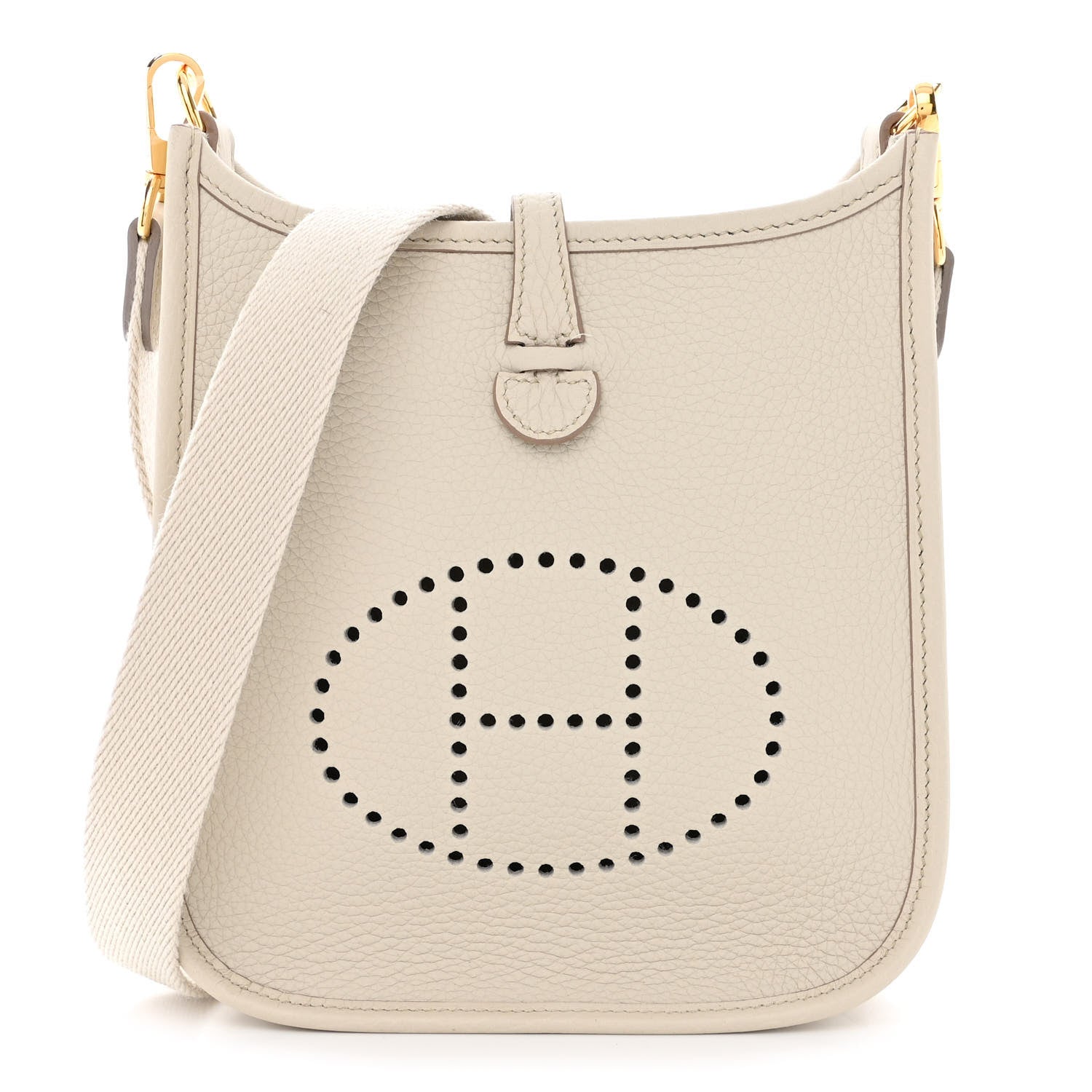 Hermes Taurillon Clemence Amazone Evelyne TPM Beton 1 of 11