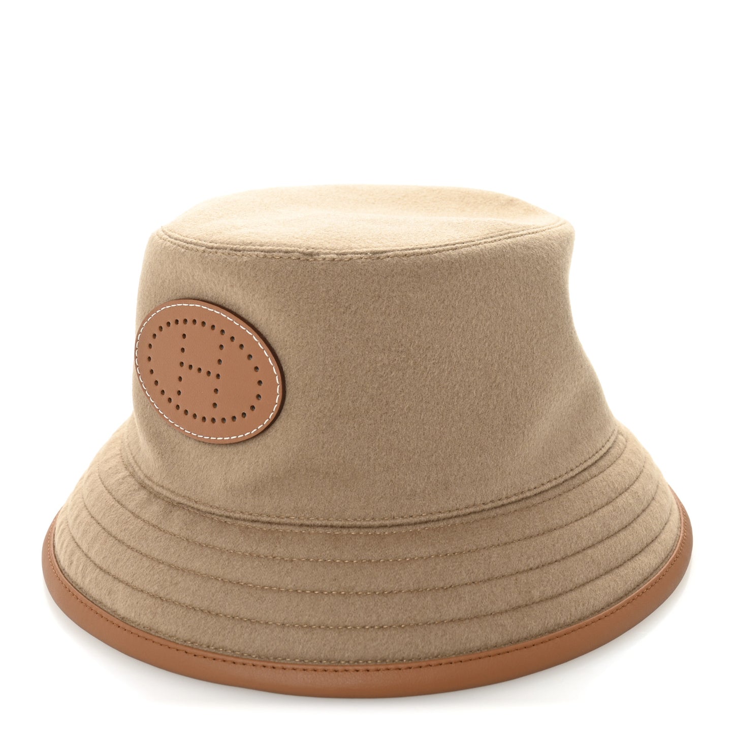 Cashmere Swift Harper Evelyne Bucket Hat 58 Biscuit Gold