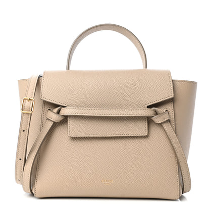 Celine Grained Calfskin Nano Belt Bag Light Taupe 1 of 9
