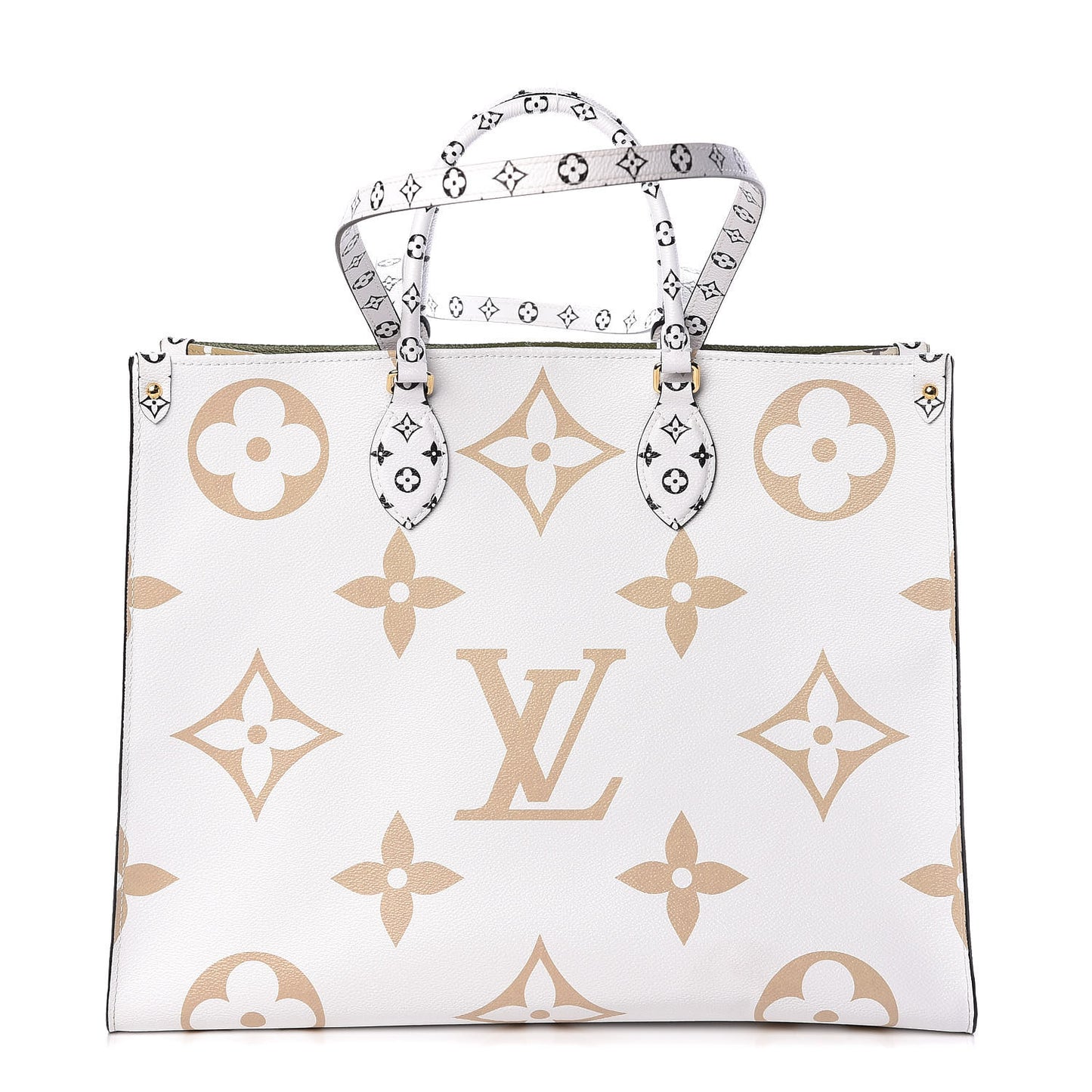 Monogram Giant Onthego GM Kaki Beige
