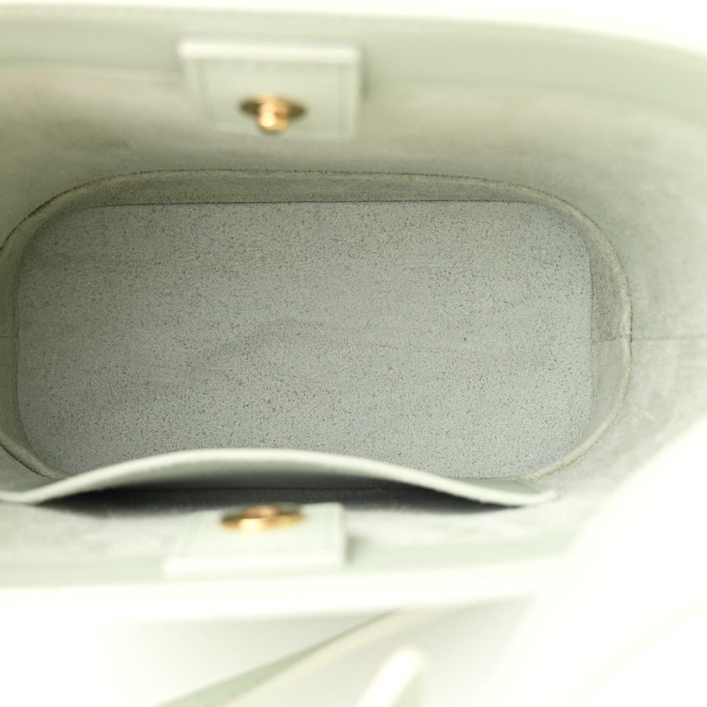 Smooth Calfskin Mini Cuir Triomphe Bucket Bag Jade