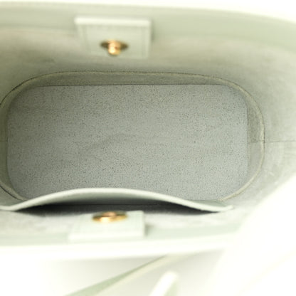 Celine Smooth Calfskin Mini Cuir Triomphe Bucket Bag Jade 5 of 10