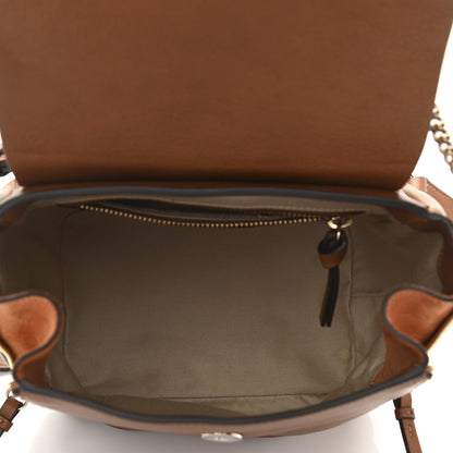 Chloe Suede Calfskin Medium Faye Backpack Tan 5 of 10