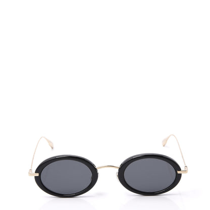 Christian Dior Hypnotic Round Sunglasses Gold Gray 2 of 8