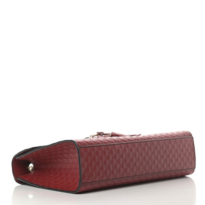 Gucci Microguccissima Medium Emily Chain Shoulder Bag Red 4 of 12