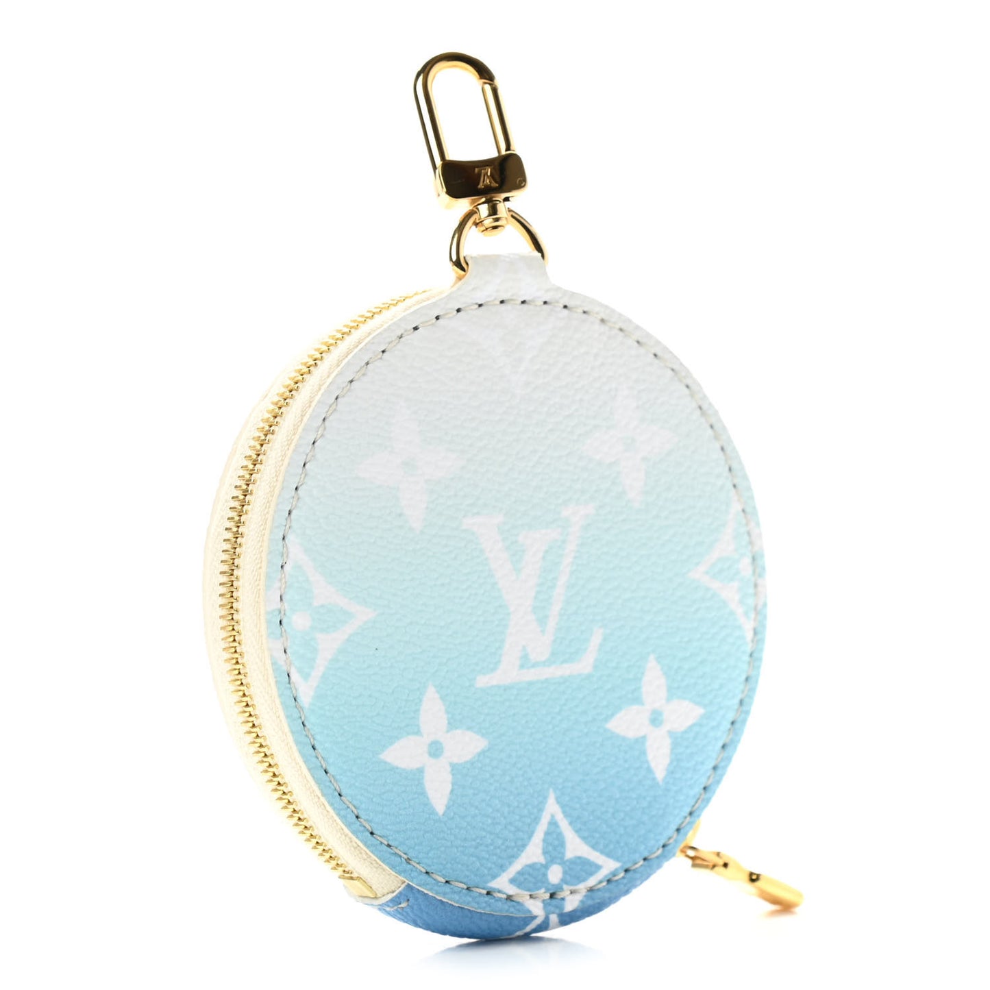 Monogram Giant By The Pool Multi Pochette Accessories Round Coin Purse Blue