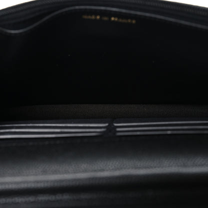 Chanel Caviar Quilted Enamel Coco Casino Wallet On Chain WOC Black 5 of 11