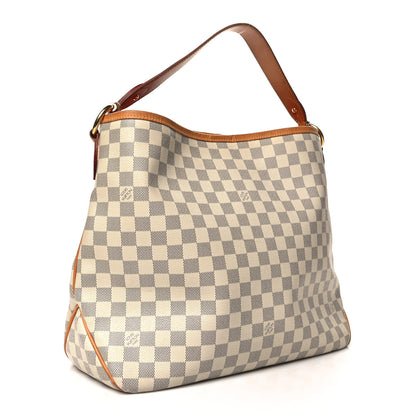 Louis Vuitton Damier Azur Delightful MM Pink 3 of 11
