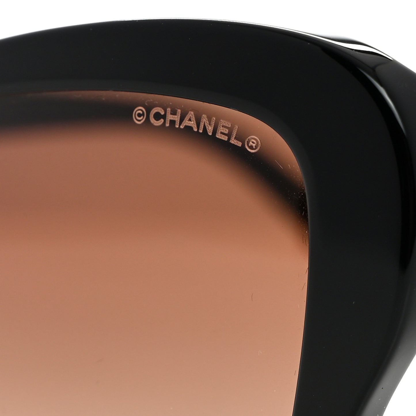 Acetate Lambskin CC Sunglasses 5457-Q-A Black