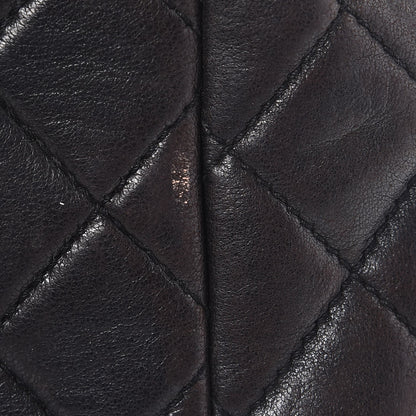 Chanel Lambskin Quilted Bekko Jumbo Single Flap Black 15 of 30