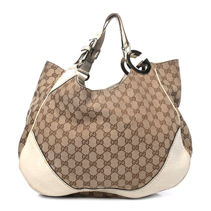 Gucci Monogram Charlotte Tote Off White 1 of 5