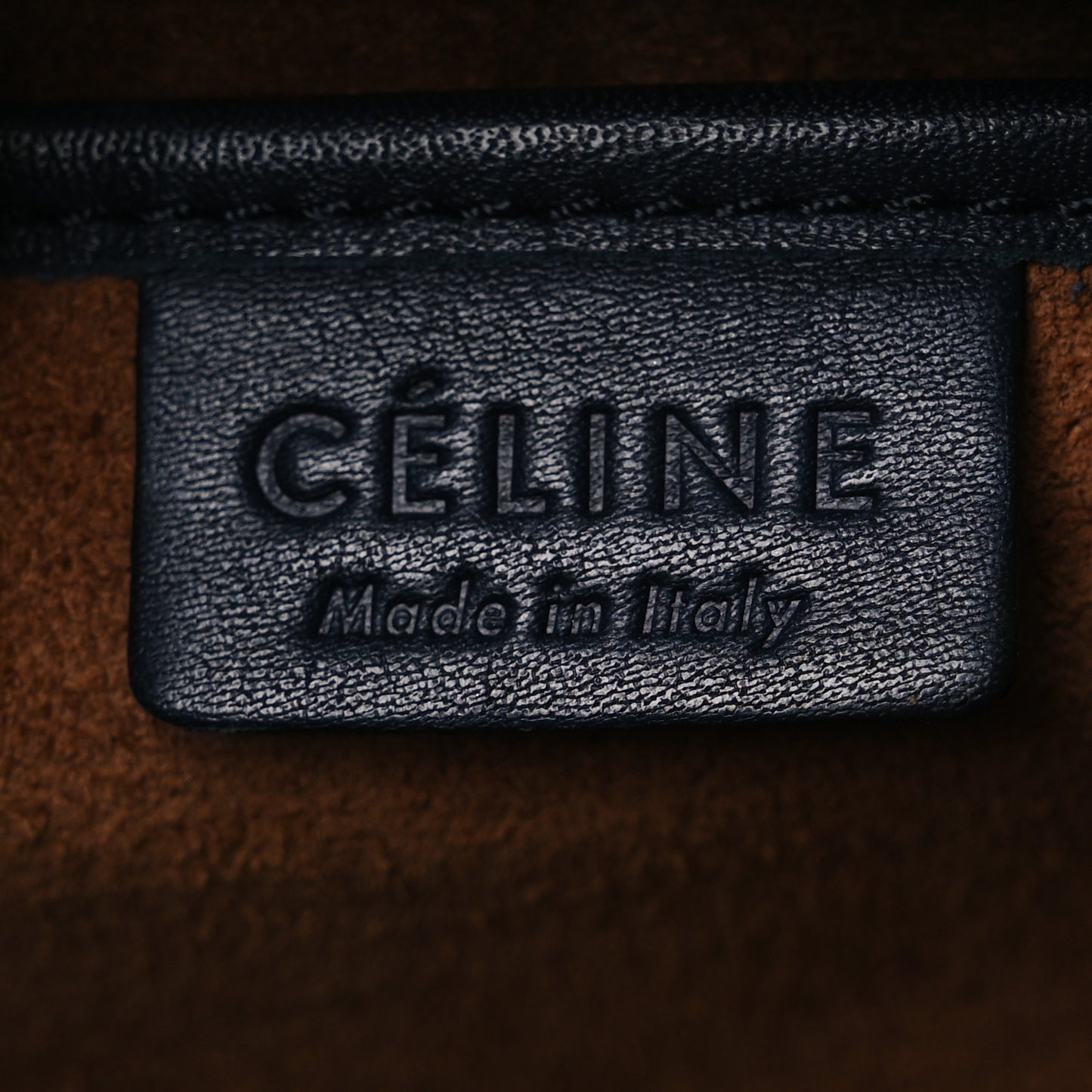 Elephant Calfskin Nano Tri-Color Luggage Bright Orange