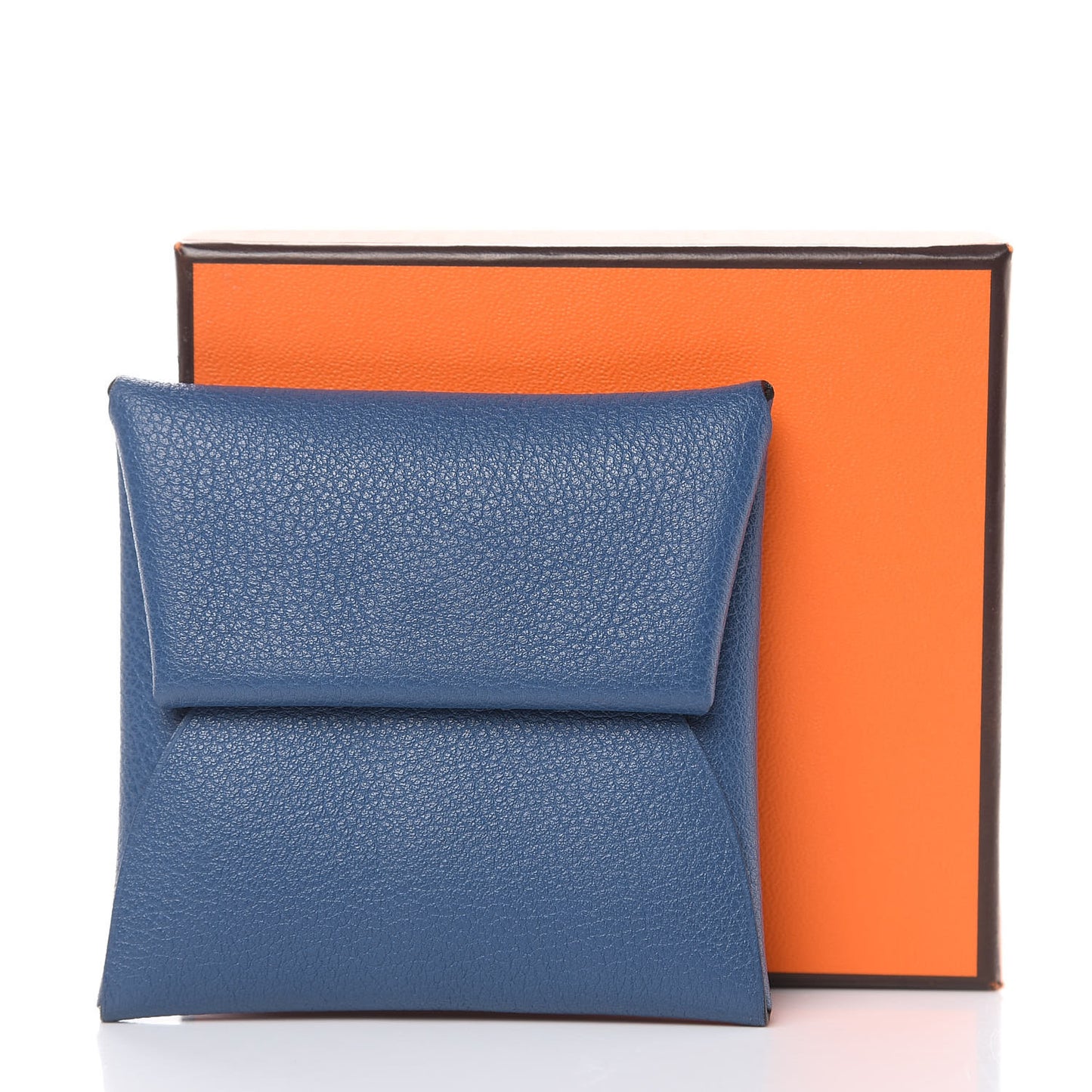 Chevre Mysore Bastia Coin Purse Bleu Agate