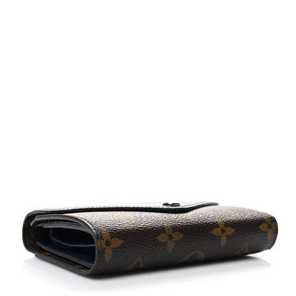 Louis Vuitton Epi Monogram Marie-Lou Compact Wallet Indigo 4 of 8