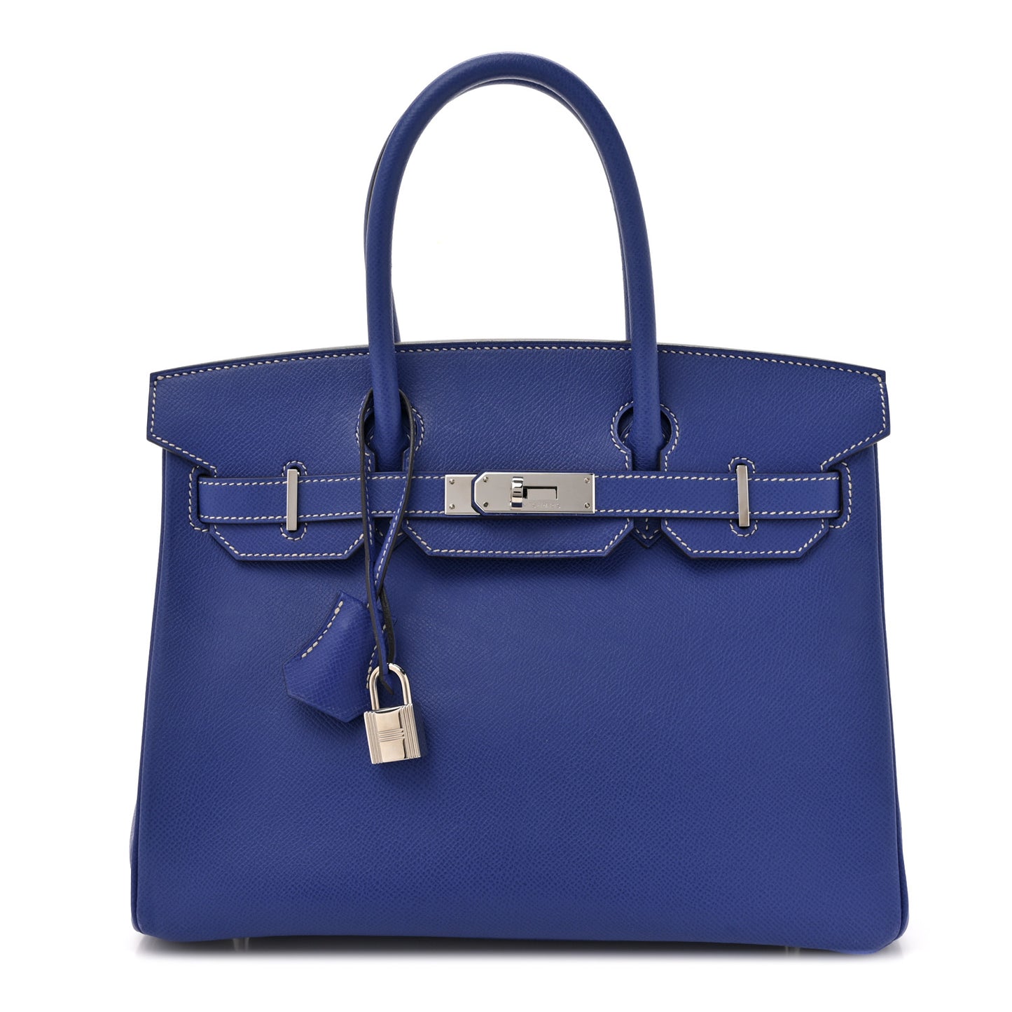 Epsom Candy Birkin 30 Bleu Electrique Mykonos