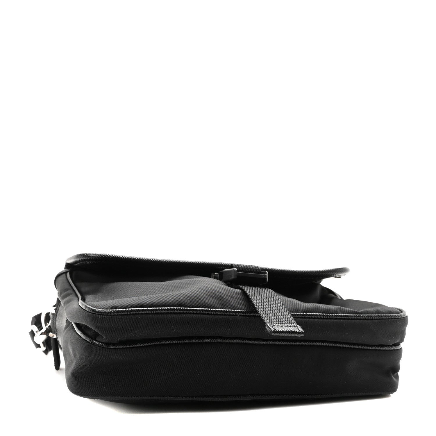 Prada Re-Nylon Saffiano Shoulder Bag Black 4 of 10