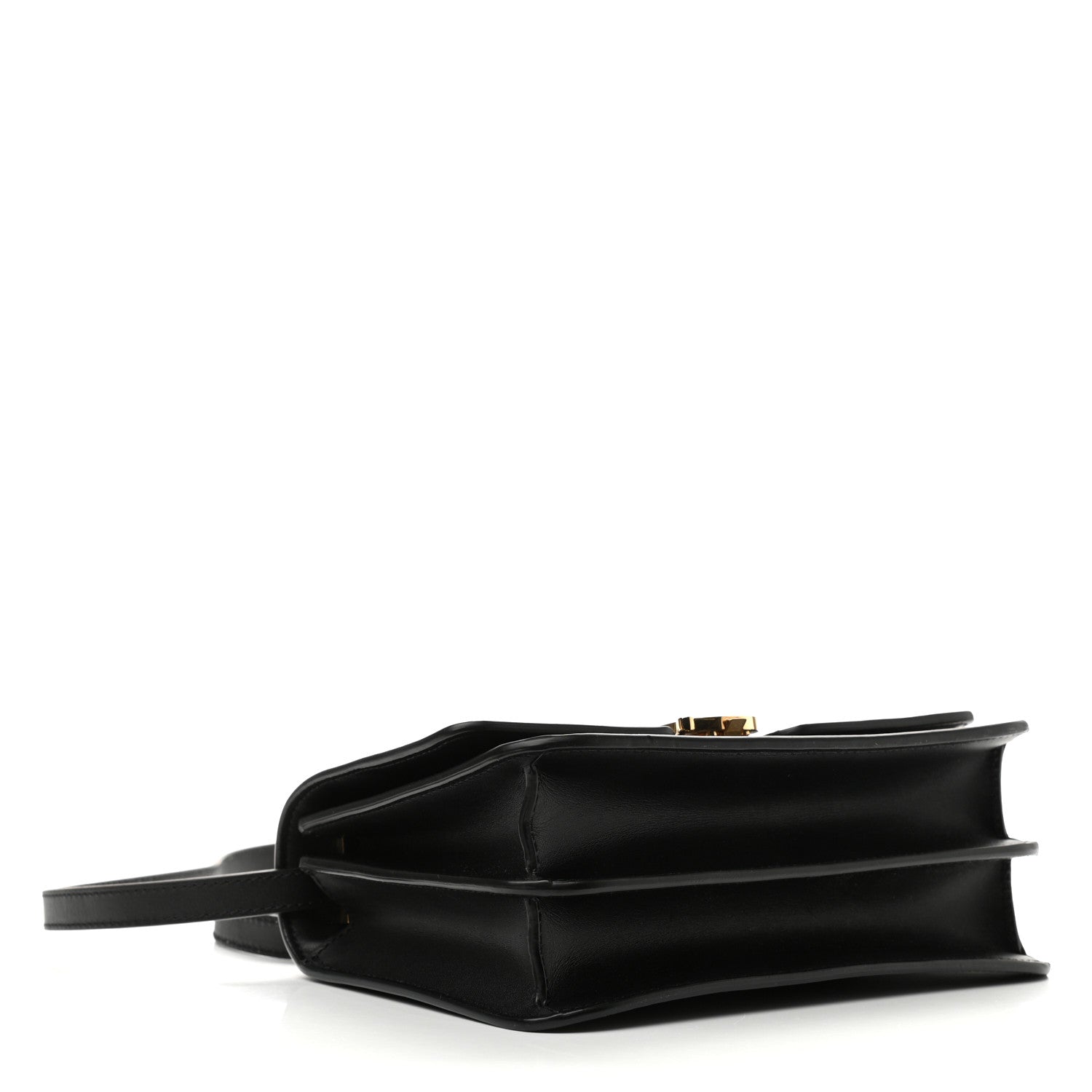 Burberry Calfskin Small TB Bag Black 4 of 13