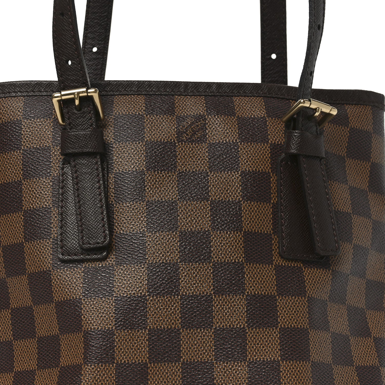 Louis Vuitton Damier Ebene Marais Bucket 23 8 of 10