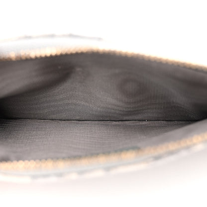 Christian Dior Oblique Saddle Chain Long Wallet Grey 8 of 12