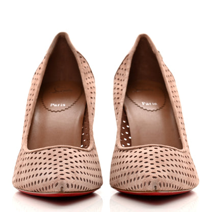 Christian Louboutin Veau Velours Condora 85 Pumps 40.5 Rhea 2 of 8