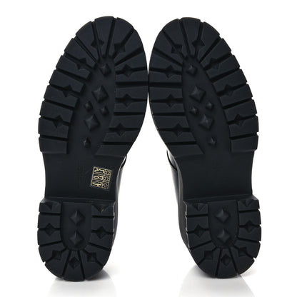 Hermes Glazed Calfskin Hoxton Oxford 36 Black 5 of 7