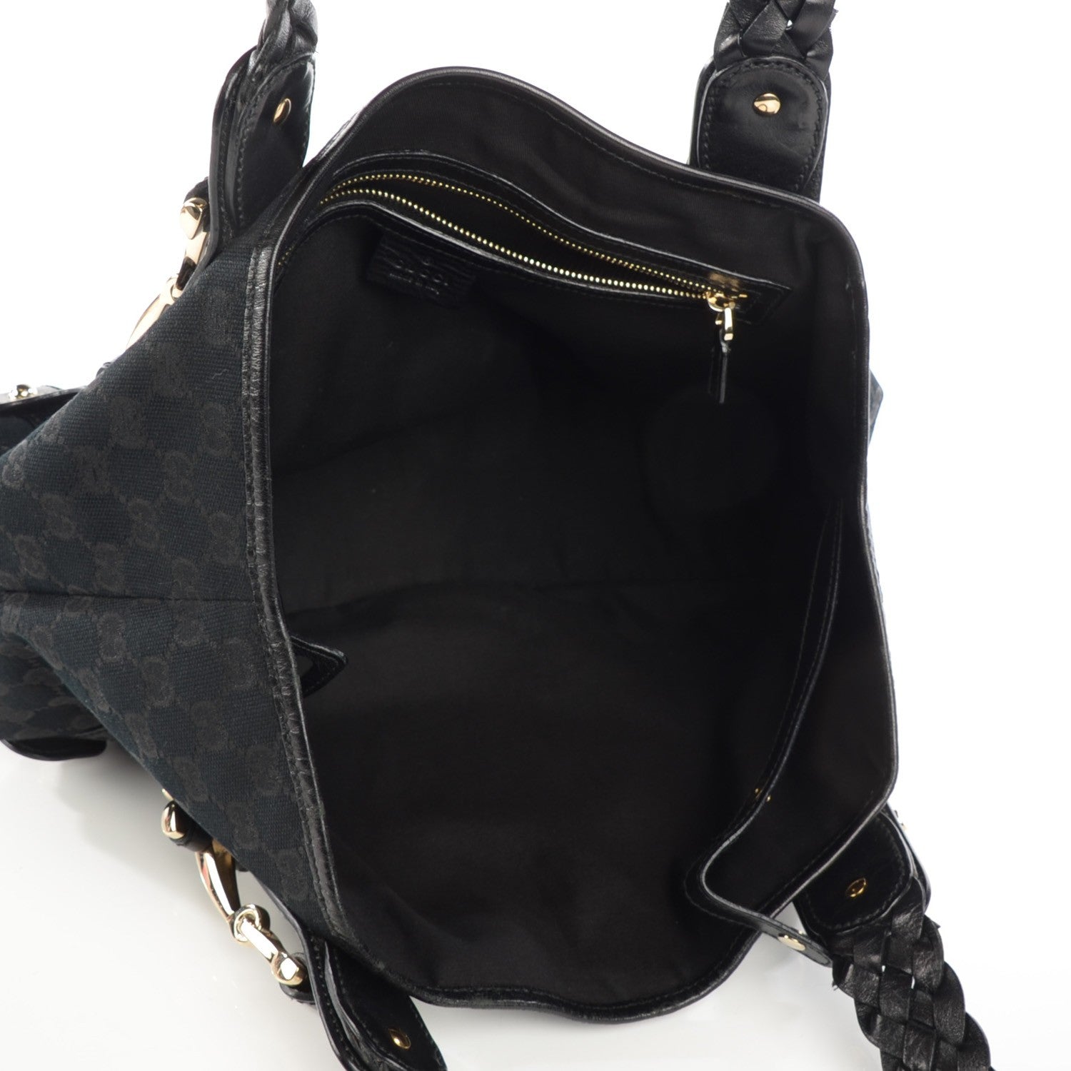 Gucci Monogram Small Pelham Shoulder Bag Black 5 of 7