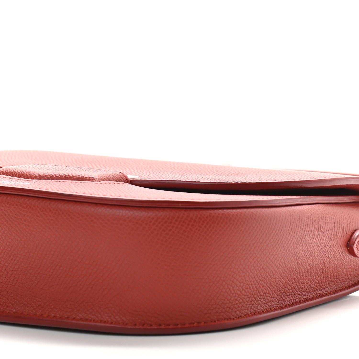 Celine Grained Calfskin Small Trotteur Terracotta 9 of 10