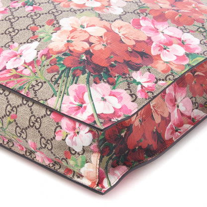 Gucci Soft GG Supreme Monogram Blooms Vertical Tote Beige Multicolor Dry Rose 5 of 9