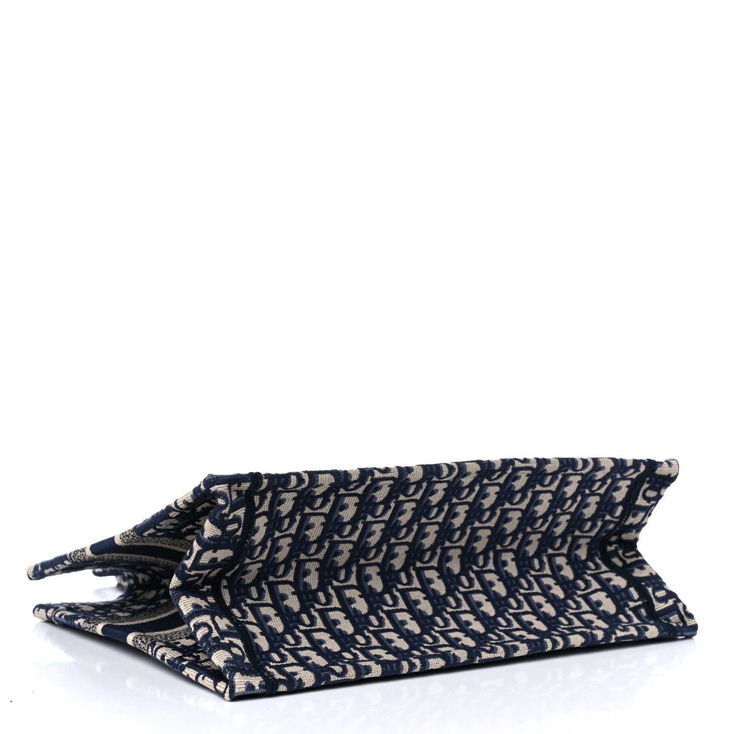 Oblique Medium Book Tote Blue Multicolor