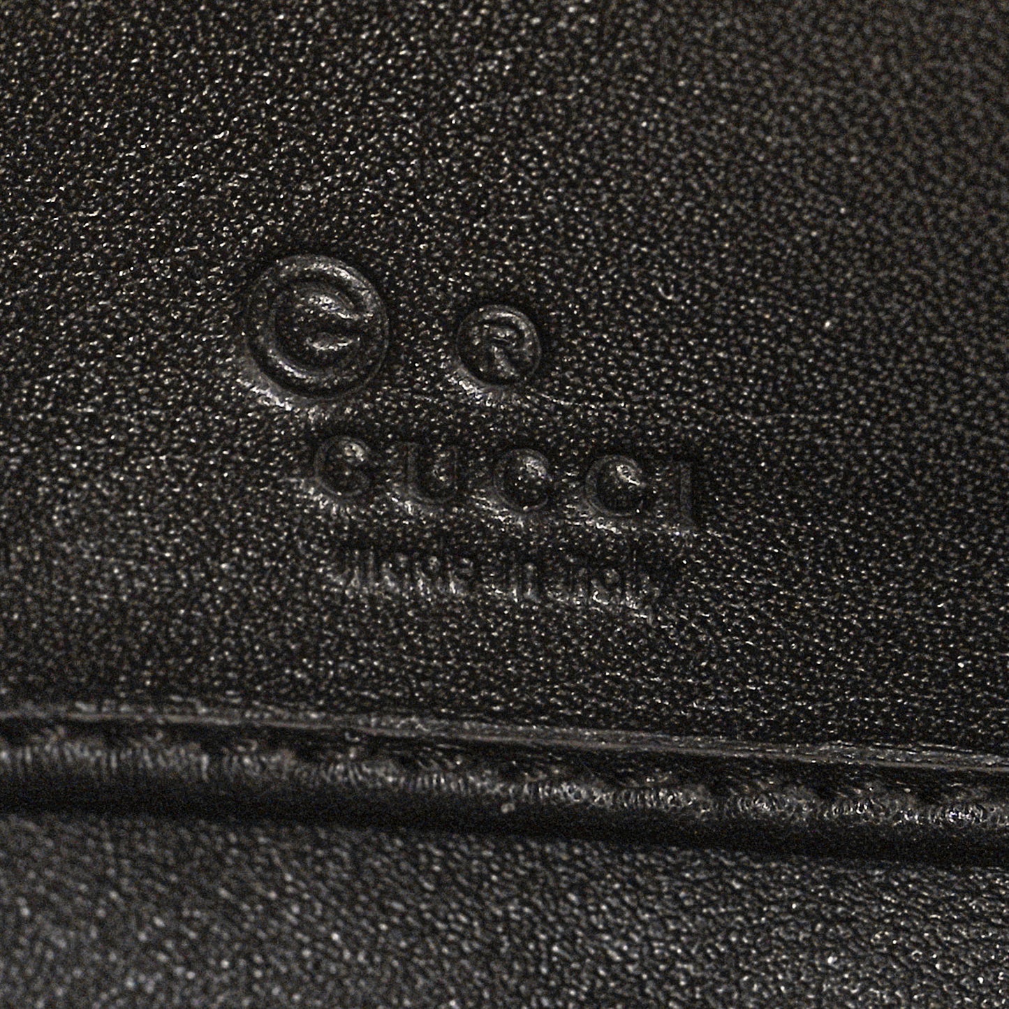 Microguccissima Large Zip Around Organizer Wallet Brown