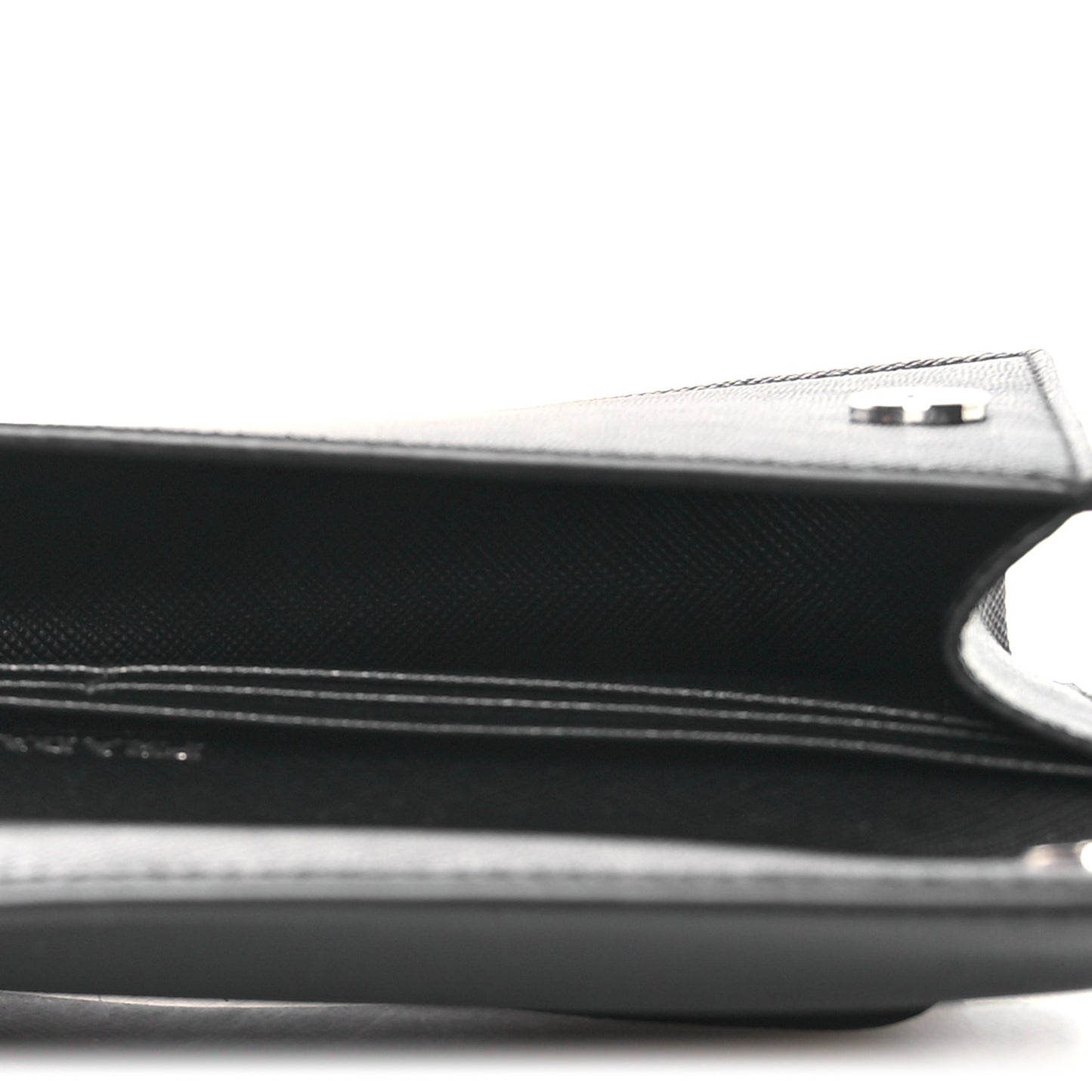 Saffiano Flap Belt Bag 95 38 Black