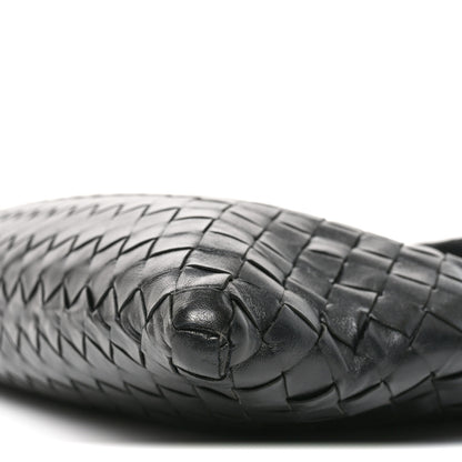 Bottega Veneta Calfskin Intrecciato Small Hop Black 10 of 10
