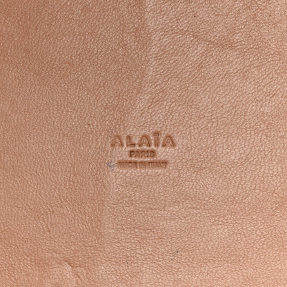 Alaia Lux Calfskin Vienne Mina 32 Bag Perle 7 of 11