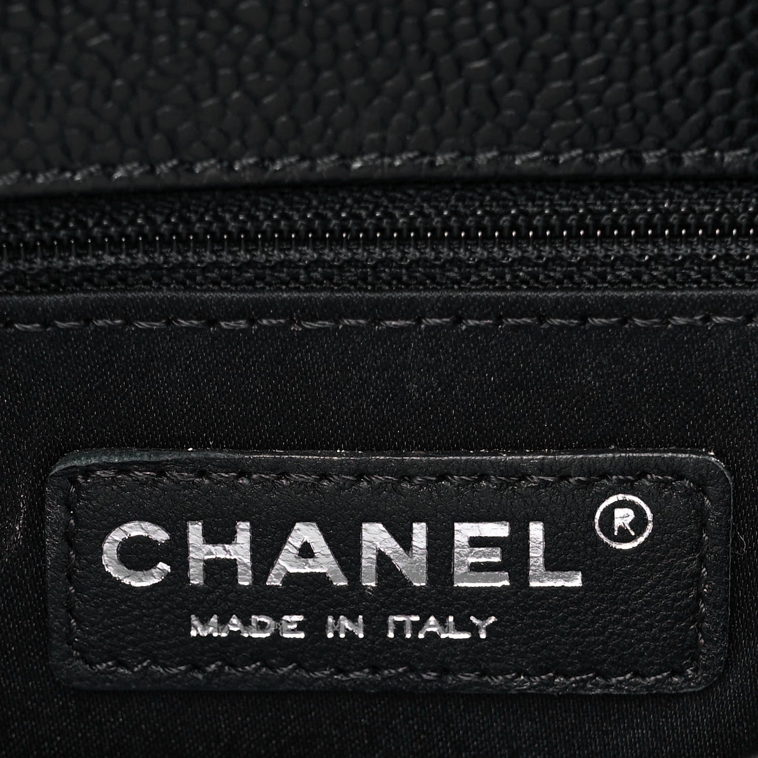 Chanel Caviar Quilted Grand Shopping Tote GST Black 6 of 11