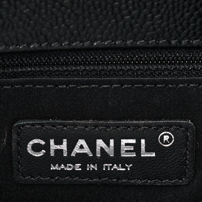 Chanel Caviar Quilted Grand Shopping Tote GST Black 6 of 11