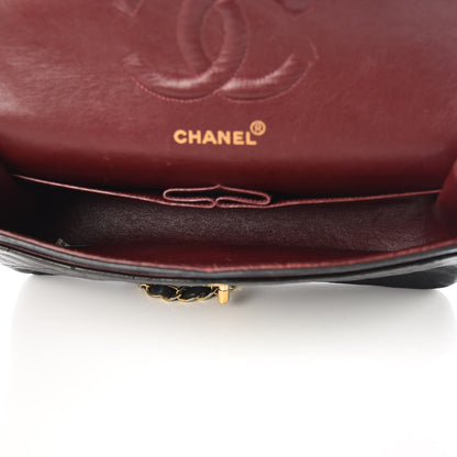 Chanel Lambskin Quilted Medium Double Flap Black 5 of 18