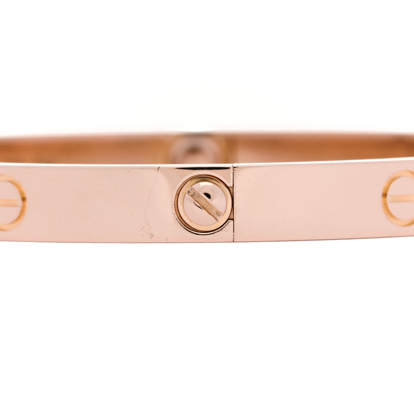 18K Pink Gold LOVE Bracelet 19