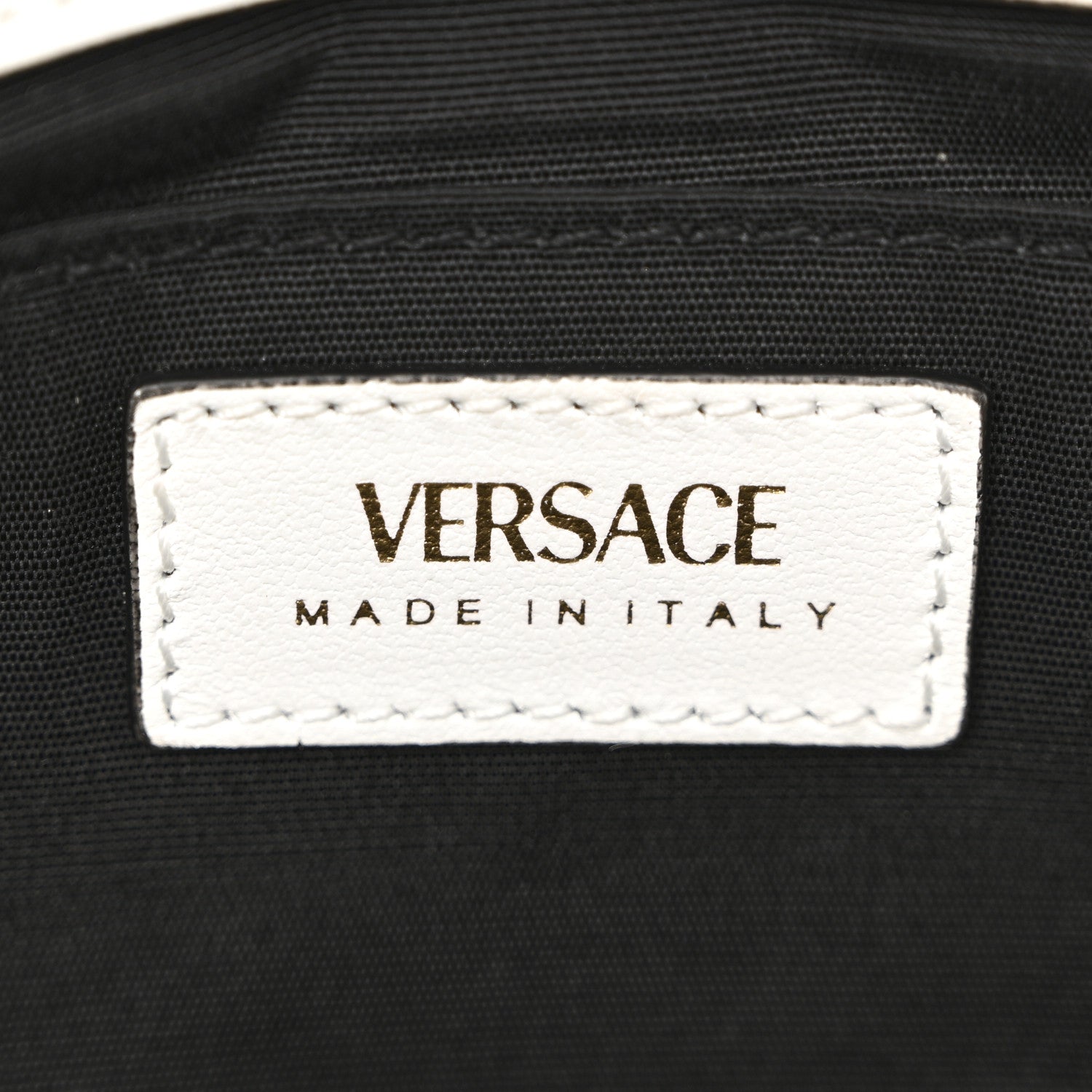 Versace Nappa Quilted Medusa Medium Chain Crossbody White 6 of 14