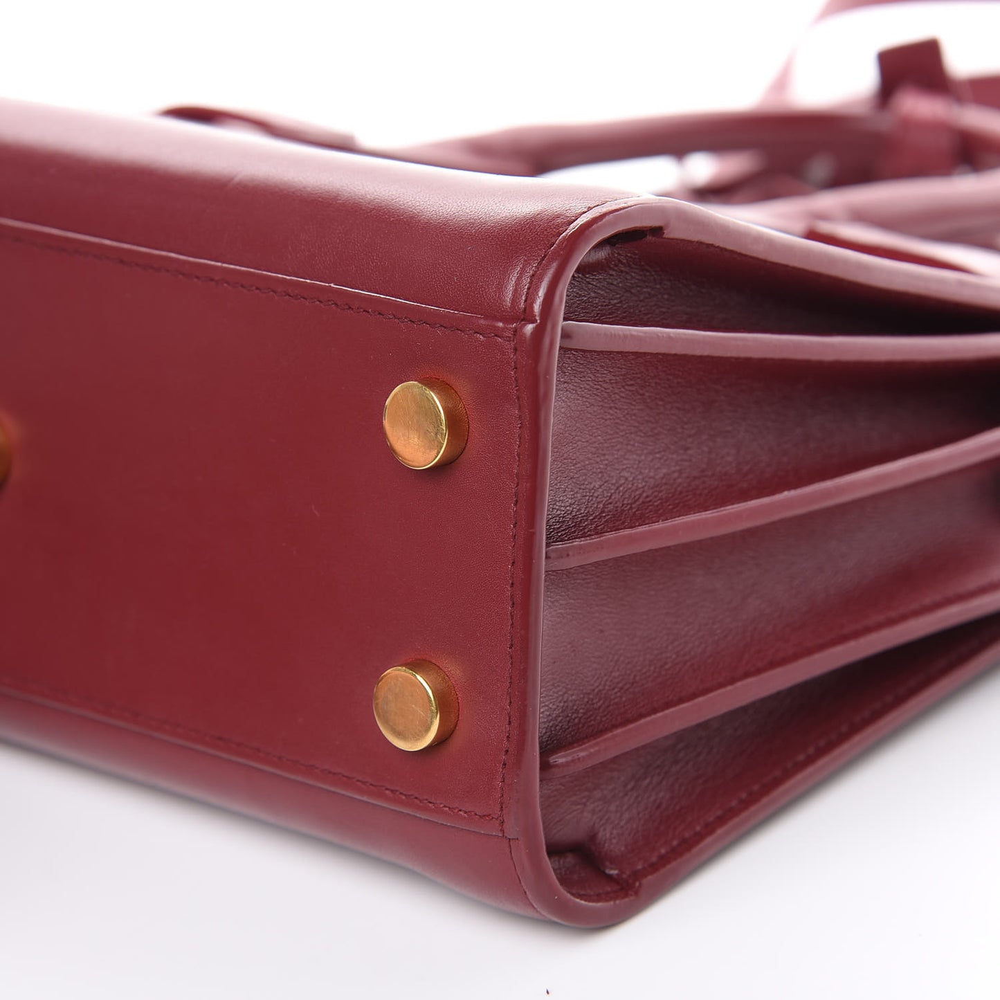 Calfskin Nano Sac De Jour Dark Pallisandre