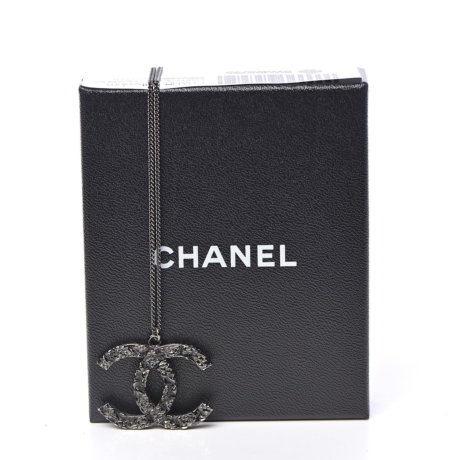 Chanel Ruthenium Camellia CC Necklace 6 of 6