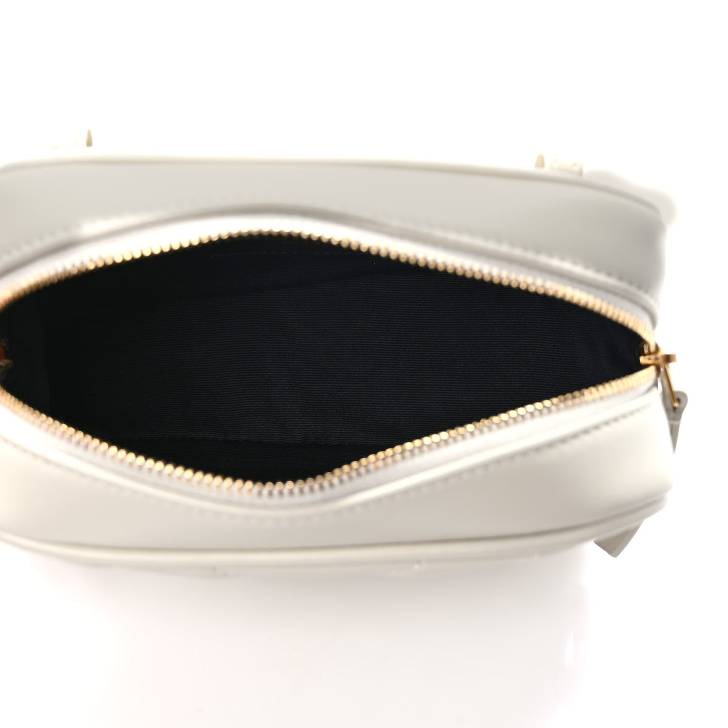 Saint Laurent Calfskin Matelasse Monogram Lou Belt Bag Ivory 5 of 11