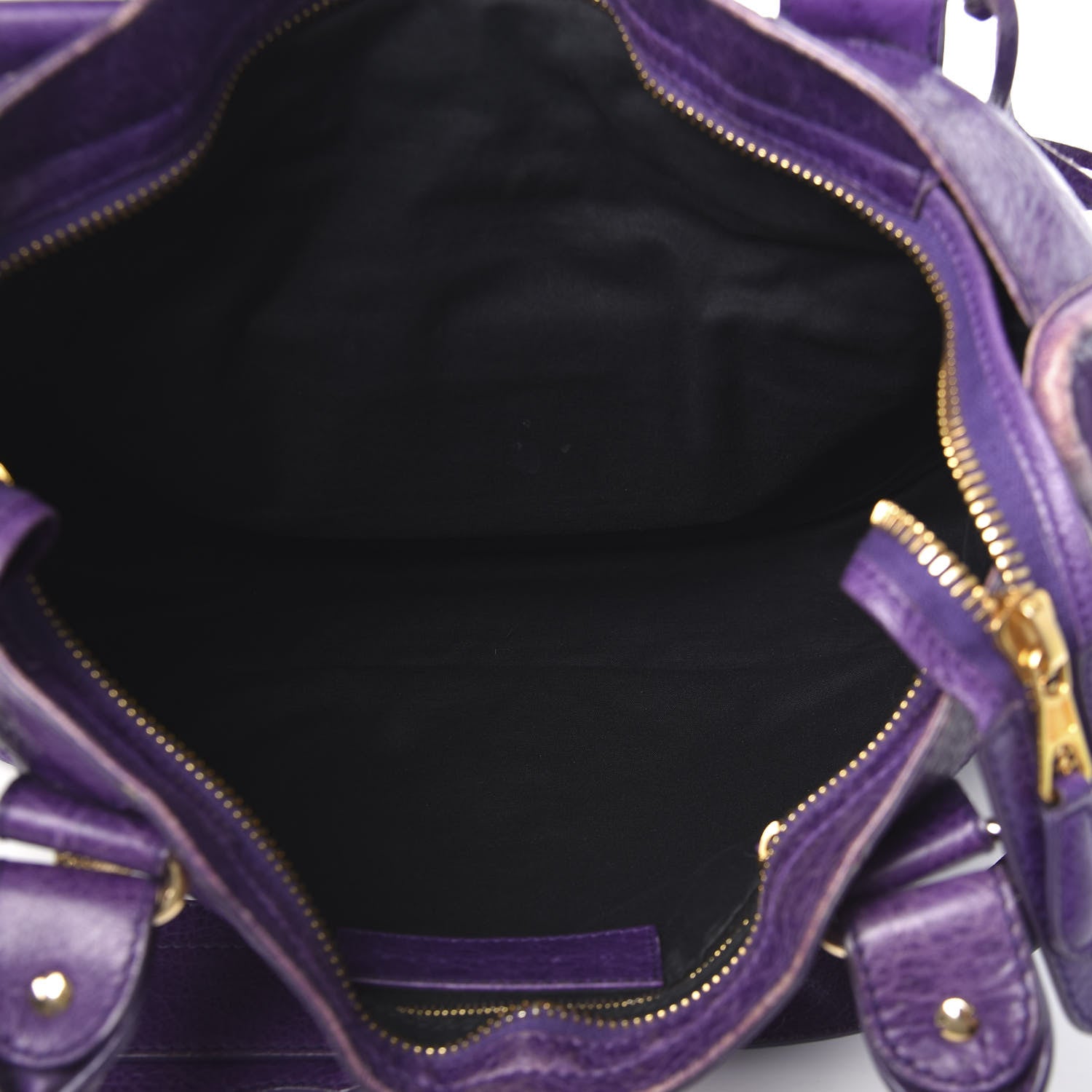 Balenciaga Agneau Giant 21 Gold Hardware City Dark Violet 5 of 16