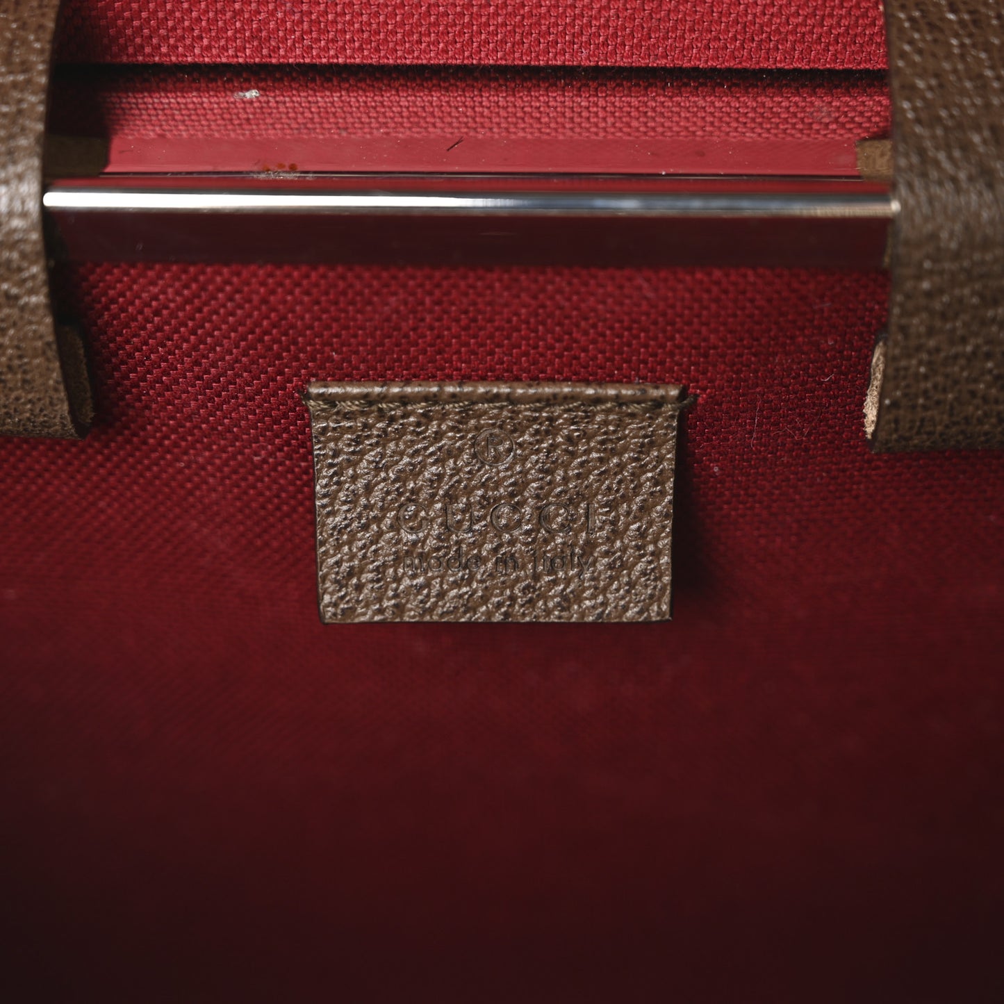 GG Supreme Monogram Globe-Trotter Beauty Case Brown