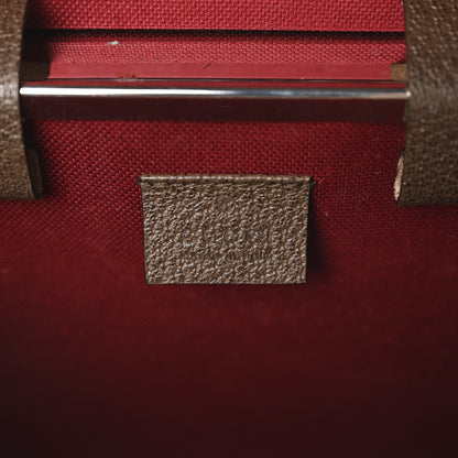 Gucci GG Supreme Monogram Globe-Trotter Beauty Case Brown 6 of 10
