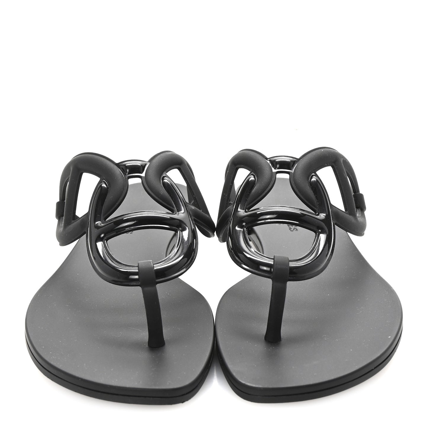 Rubber Womens Egerie Sandals 37 Black