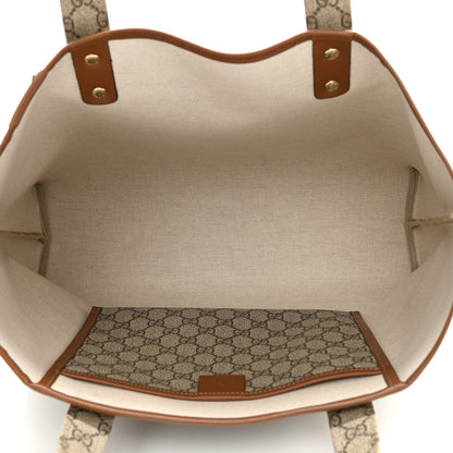 Gucci GG Plus Monogram Medium Signature Web Loop Tote Brown 5 of 12